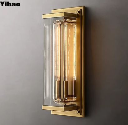 주문 8'W X 4'D X 20'H 장식 벽 램프 현대 크리스탈 벽 램프 온라인 제품