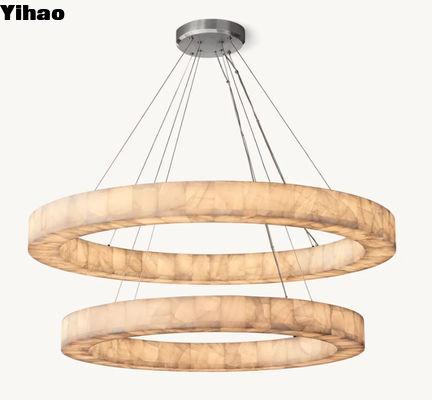 주문 60 와트 LED 로이어 캔들리어 청동 돌 대형 로이어 앵글라이트 온라인 제품