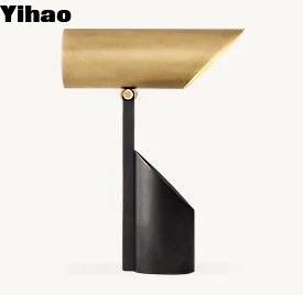 주문 150도 위쪽으로 회전 튼튼 구리 파이프 침대 옆 테이블 램프 거실 온라인 제품
