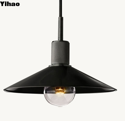 주문 유틸리티 메탈 슬로프 셔드 서스펜딩 펜던트 라이트 램프 85-265 볼트 온라인 제품