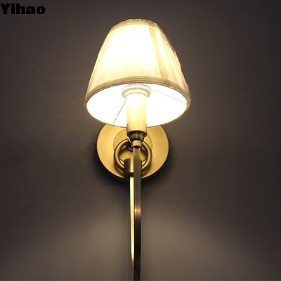주문 Modern Brass LED Wall Lamp with Warm White Light for Living Room 온라인 제품