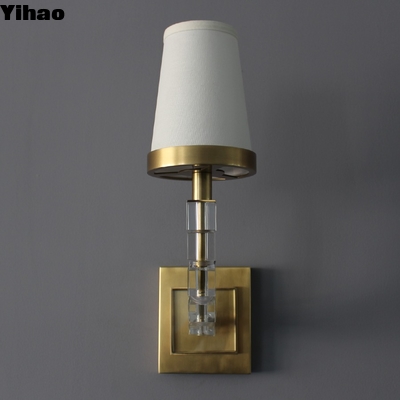 주문 Modern Brass LED Wall Sconce with Dimmer for Living Room 온라인 제품