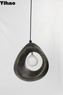 주문 노르딕 레트로 LED 주방 섬 와비 사비 Pendant Light Loft-Style 조절 케이블 온라인 제품
