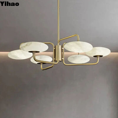 주문 커스터마이징 가능한 청동 체형 Pendant Light Chandelier 50000 시간 수명 고급 생활 공간 온라인 제품