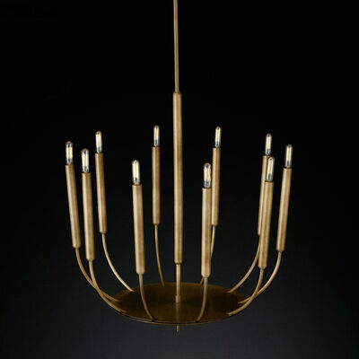 주문 커스터마이징 가능한 디자인 청동 체구 Pendant Light with 50000 Hours Lifespan for Luxury Dining Room Chandelier 온라인 제품