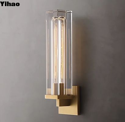 110-120V K9 유리 현대 실내 벽 스콘 Modern For Living Room