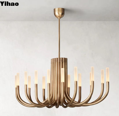 호텔 RH Chandelier 루소 큰 타원형 캔들리어 50'