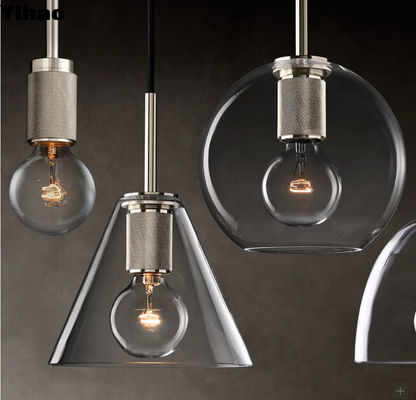 높이 조절 가능한 금속 LED Pendant Light 현대 스타일 니켈/황제/브론즈 마무리
