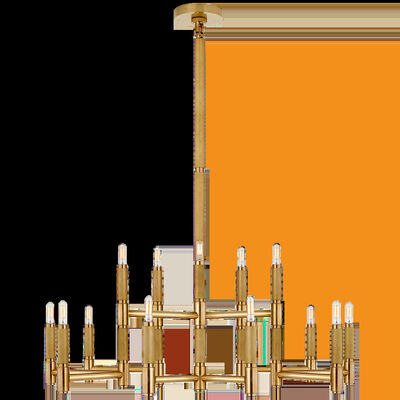 호텔 및 거실용으로 50000시간의 수명으로 닦은 니켈 높이 조절 류등