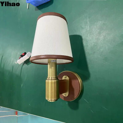 현대 구리 벽 램프와 2700K 따뜻한 흰 빛 주방 및 호텔 장식