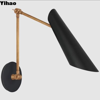 현대 청동 벽 램프 2700K 따뜻한 흰 빛과 30000 시간 생활실 수명